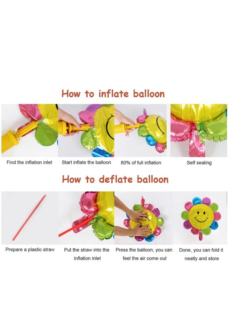 Animals Cartoon Foil Balloons Set Tiger Lion Zebra Giraffe Monkey For Kids Birthday Decoration 32inch Number 3 Gold Foil Balloon - Image 4