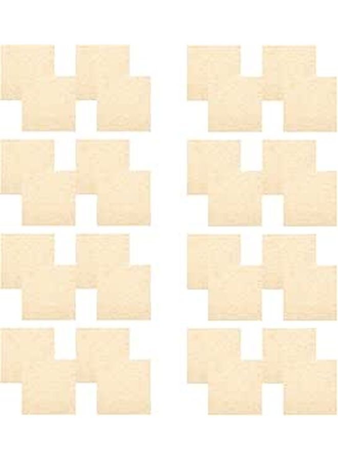 Natural Kraft Greaseproof Oil Absorbing Paper 500 Sheets 20x20cm Heat Resistant Baking Mat - Image 1