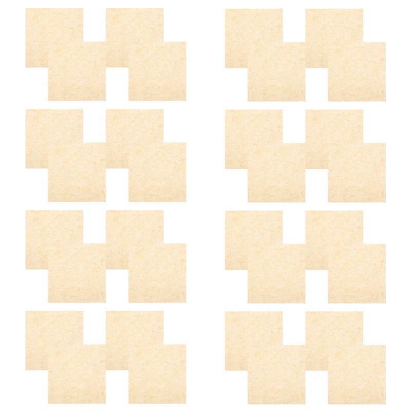 Natural Kraft Greaseproof Oil Absorbing Paper 500 Sheets 20x20cm Heat Resistant Baking Mat - Image 2