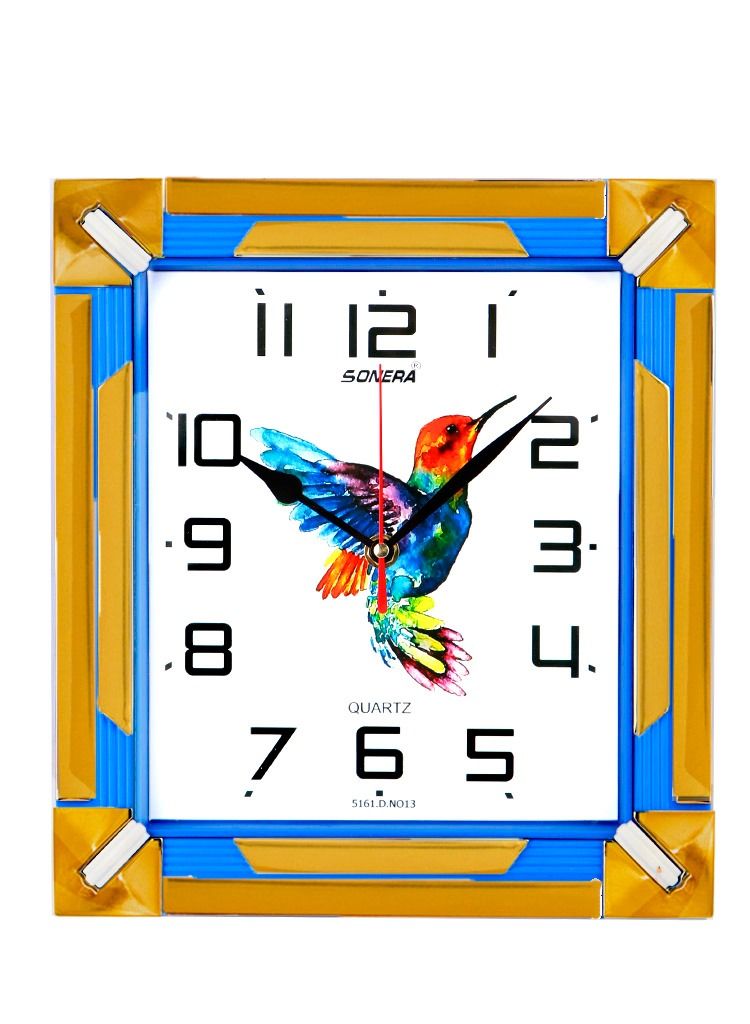 Sonera Wall Clock -5161 -Analog -Quartz - blue - Image 1