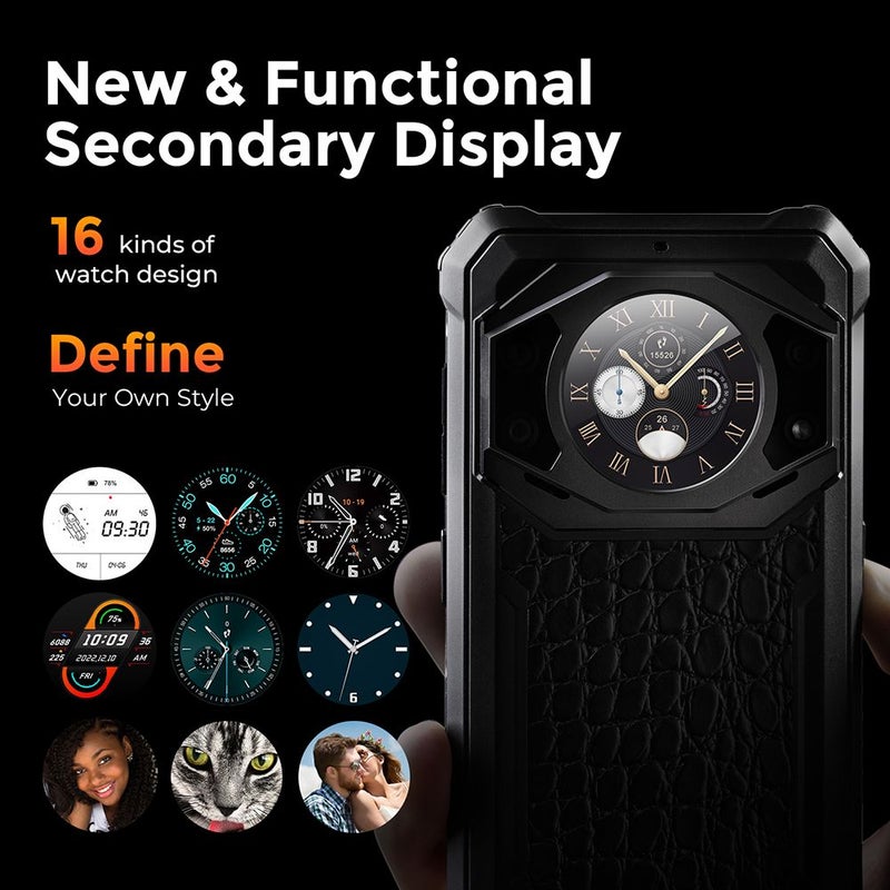 فوسيبوت هاتف ذكي fossibot F101 PRO - برتقالي - Image 3