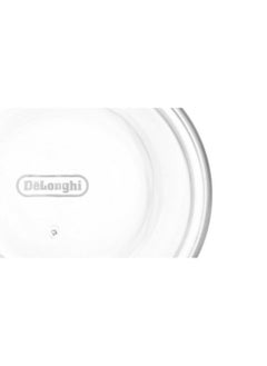 De'Longhi Delonghi 190ml 2pcs Cappuccino Thermal Glass Cup Sets Clear White  - Image 2