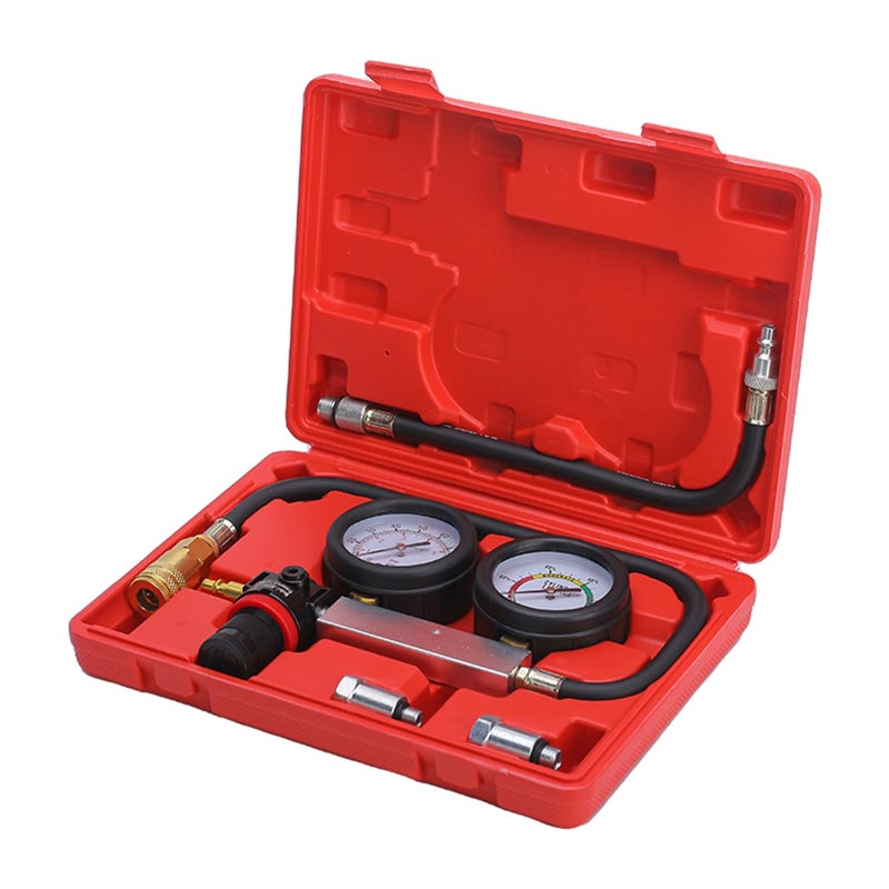 Yonligonju TU-21Cylinder Leak Down Tester Kit, Automotive Engine Compression Leakage Test Kit for Cars Trucks Motorcycles - Image 2