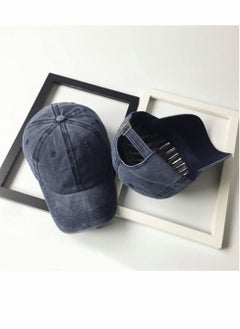 Excefore Solid Color Baseball Cap,Neutral Retro Washed And Old Adjustable Dad Cap, Suitable For Men/Women (3 PCS)  - Image 2