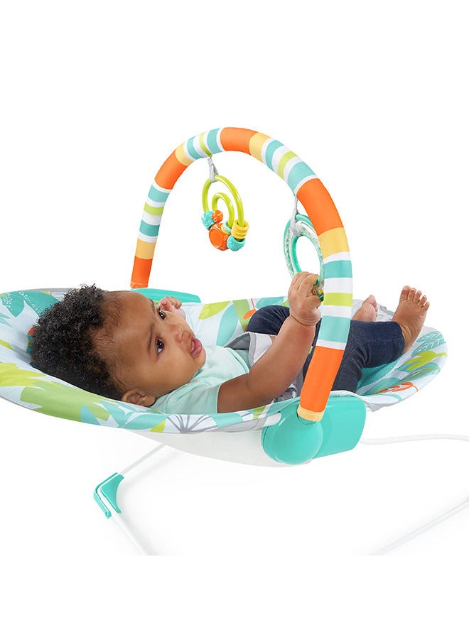 Bright Starts - Rainforest Vibes- Tm Vibrating Bouncer - Image 1