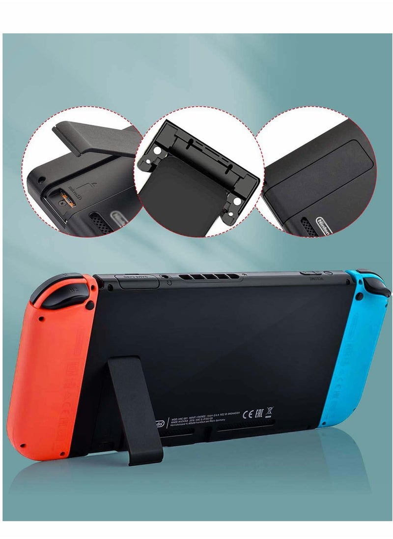 Excefore - Kickstand Replacement Part for Nintenndo Switch Back Shell Kickstand Holder Mainframe Back Bracket Repair Tool Kit - Image 1