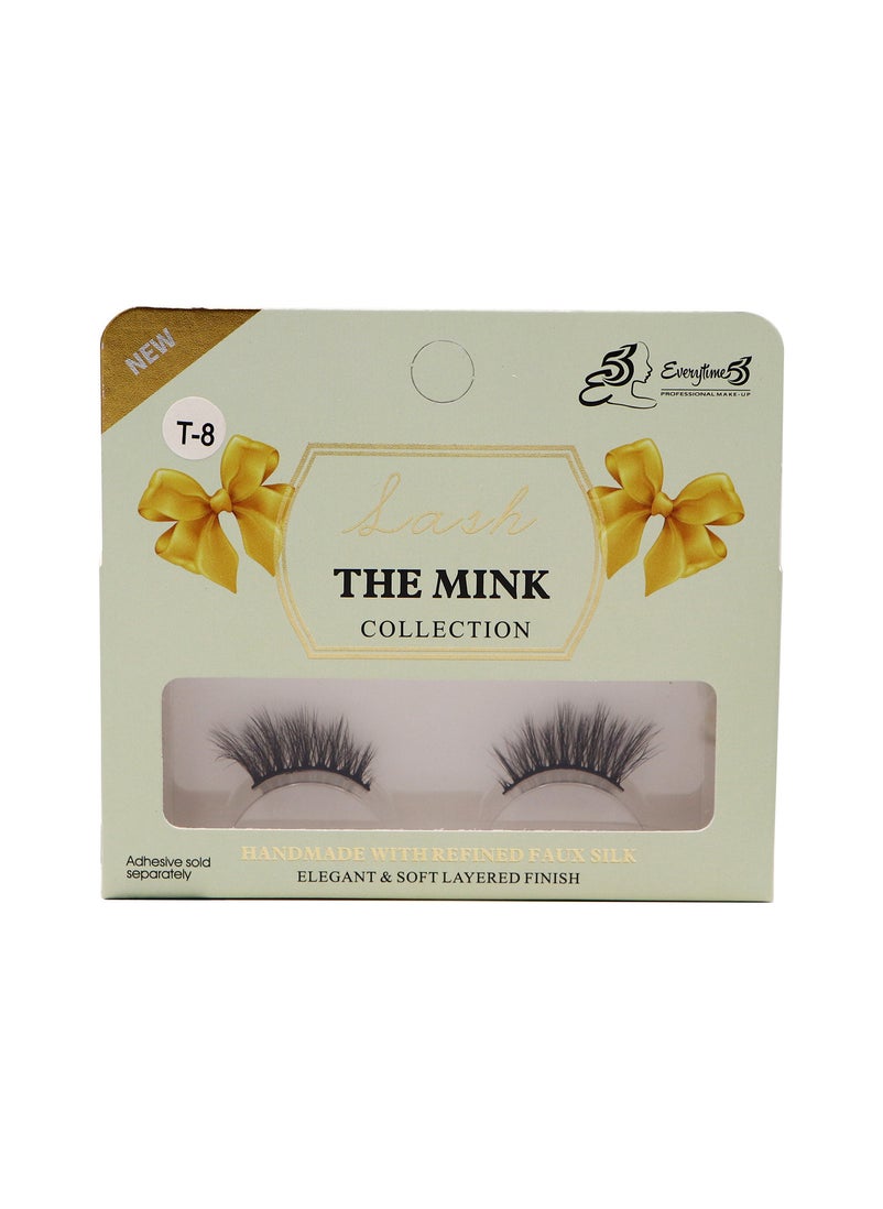 Everytime53 Everytime53 Women's The Mink Collection False Eyelashes - T8  - Image 1
