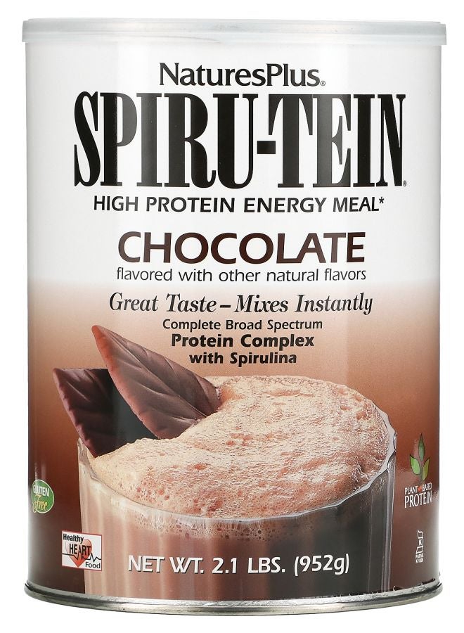 NaturesPlus Spiru-Tein High Protein Energy Meal Chocolate 2.1 lbs. (952 g)
