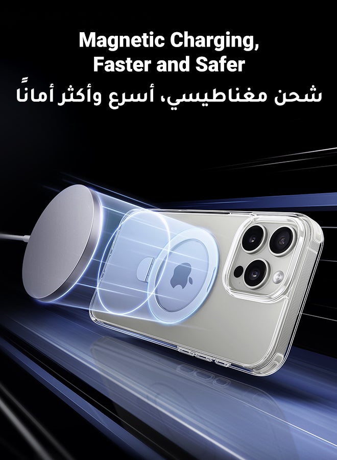 Ugreen iPhone 16 Pro Magsafe Case Foldable Ring, Strong Magnetic, Sturdy & Versatile Stand, Military-Grade Drop Protection, iPhone 16 Pro Magnetic Stand Cover Slim Anti-Fingerprint Anti-Scratch - Image 4