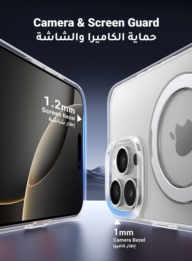 Ugreen iPhone 16 Pro Magsafe Case Foldable Ring, Strong Magnetic, Sturdy & Versatile Stand, Military-Grade Drop Protection, iPhone 16 Pro Magnetic Stand Cover Slim Anti-Fingerprint Anti-Scratch - Image 5