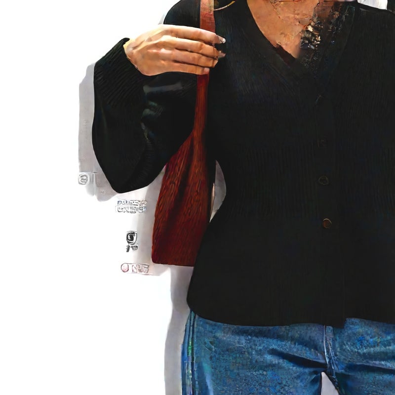Long Sleeve Knit Cardigan Sweater for Women Elegant Casual Open Front - Image 1