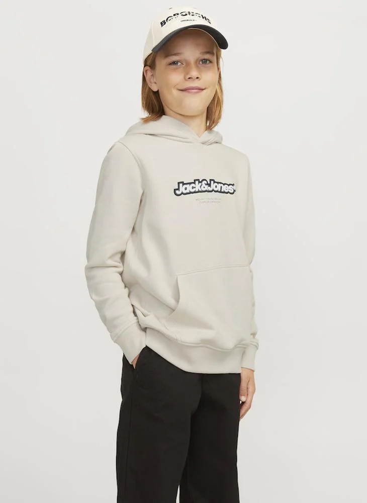 Jack & Jones Junior Kids Graphic Print Hoodie