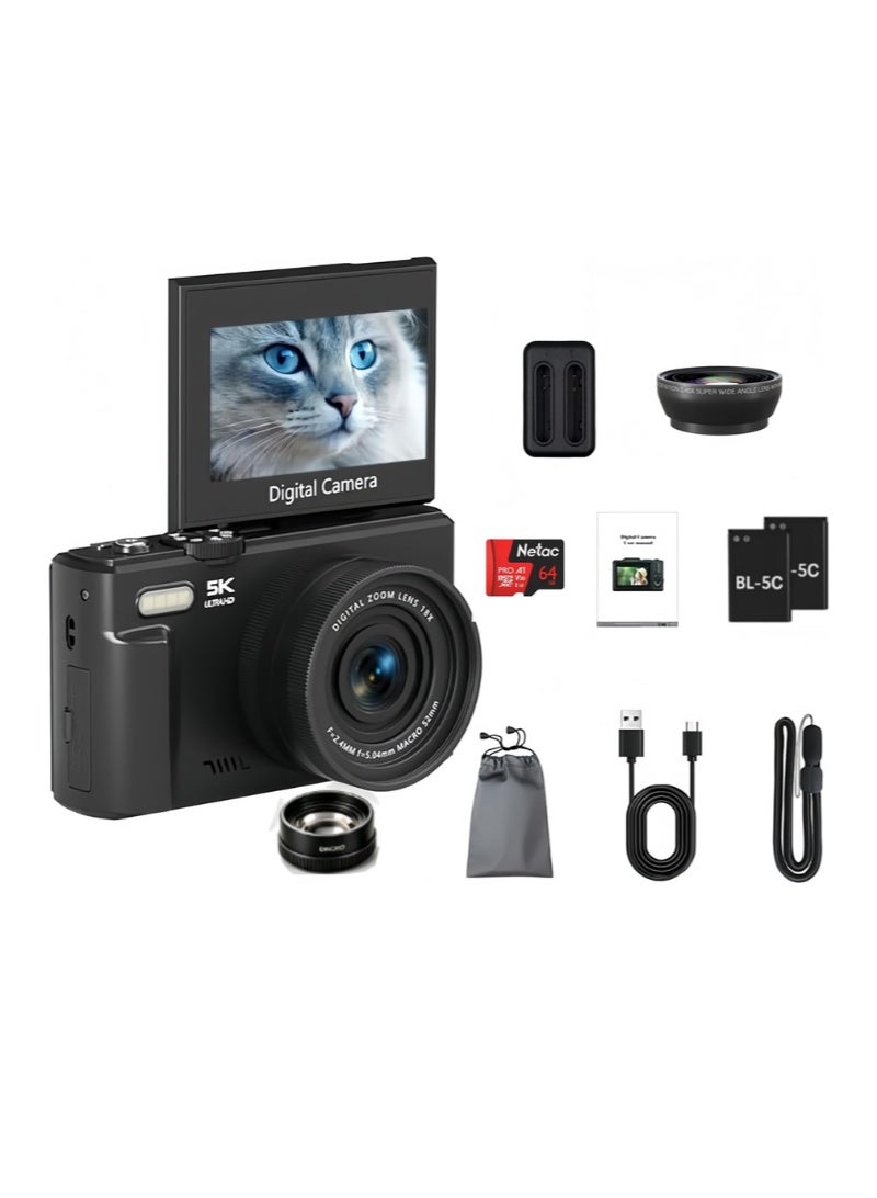 winanqe Winanqe Digital Camera 64GB Z84DB55CBA4A92A8AD7DEZ