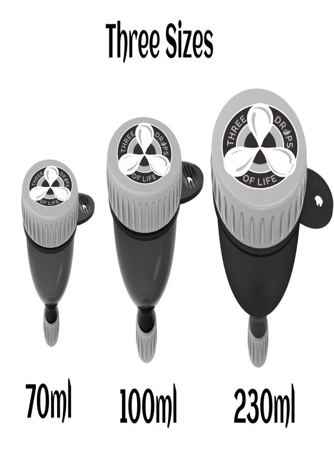 Three Drops of Life Protein Funnel to Go, Supplement Powder Funnel Containers for Workouts and Travel, Fill N Go Funnels (1, 70ML) - Image 4