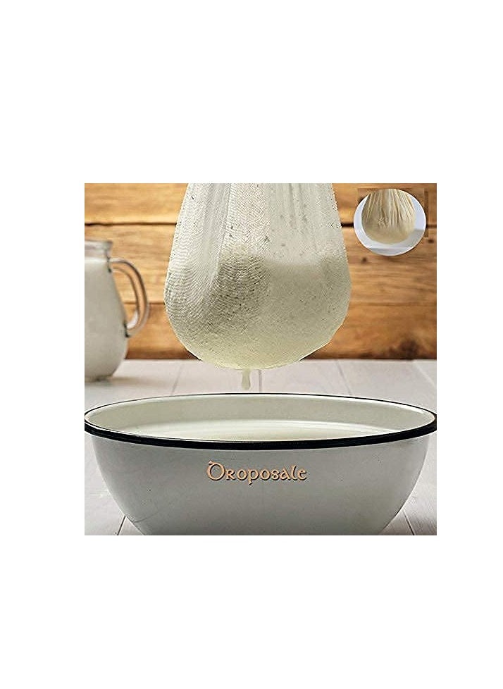 Droposale Droposale Muslin Cheese Unbleached Cloth and Making Paneer Jalebi, Straining Soups and Sauces, Curds Ultra Fine Cheesecloth (Muslin Clothe)  - Image 3