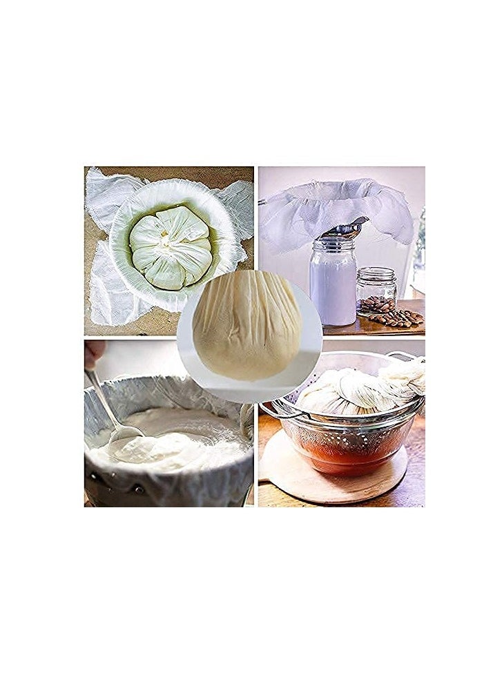 Droposale Droposale Muslin Cheese Unbleached Cloth and Making Paneer Jalebi, Straining Soups and Sauces, Curds Ultra Fine Cheesecloth (Muslin Clothe)  - Image 4