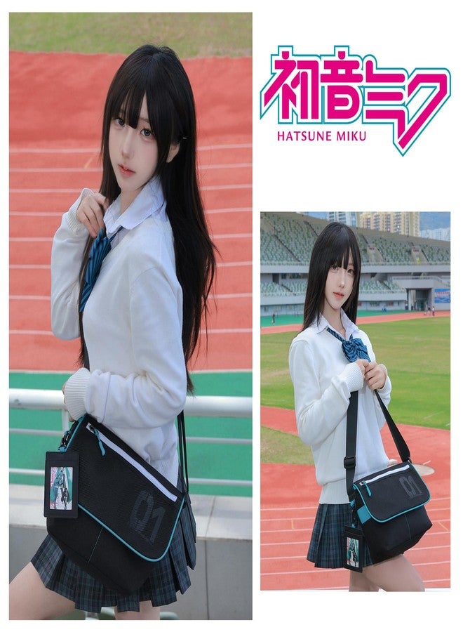FIREFIRST Crossbody Shoulder Messenger Bag for Hatsune Miku for Men Women - Image 2