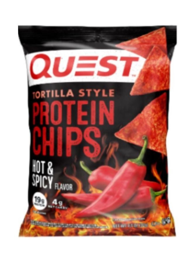 شيبس بروتين تورتيلا بنكهة الحارة 32جم (140 kcal) - Image 1