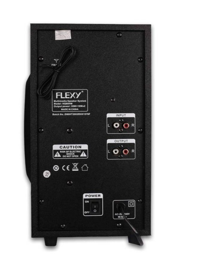 Flexy Flexi 2.1 Channel 5000 Watt Home Theater System - Image 4