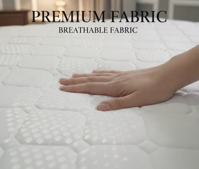 ريكسال هوم مرتبة فيفالدي بيلوتوب – مقاس مفرد 190 × 90 × 25 سم – نظام نوابض بونيل، عزل حركة وتخفيف ضغط لنوم هادئ - Image 5