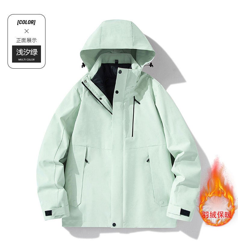 Generic New Lightweight Outdoor Couple'S Three-Proof Assault Jacket Men ...