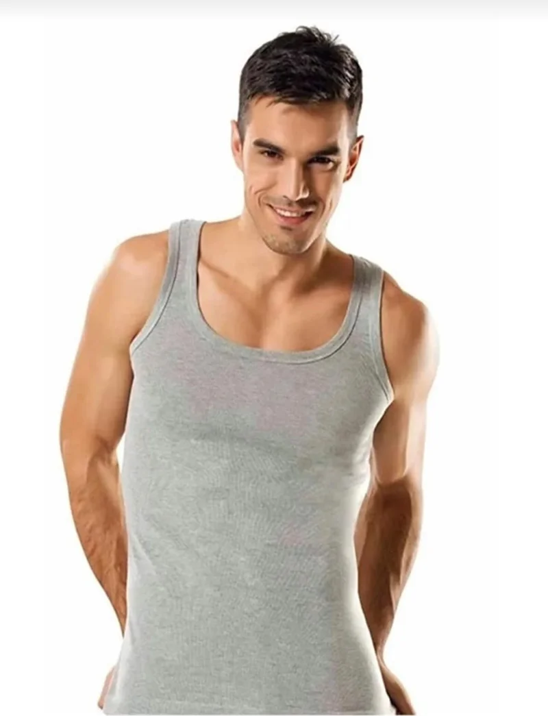 توتكو 0102 Rib Strap 6 Piece Undershirt