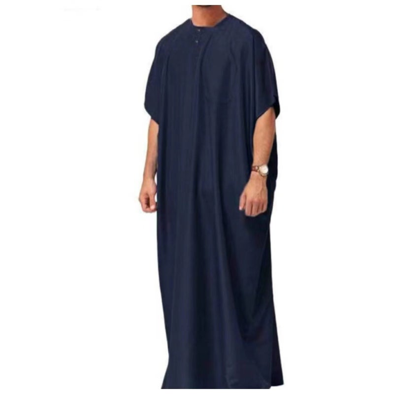 2023 New Muslim Middle East Arab Dubai dress Malaysia men's shirt Muslim robe - Image 3