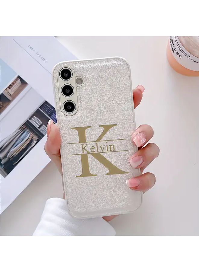Custom Galaxy S21 Ultra 5G Phone Case White Personalized Laser Engraving Shockproof - Image 1