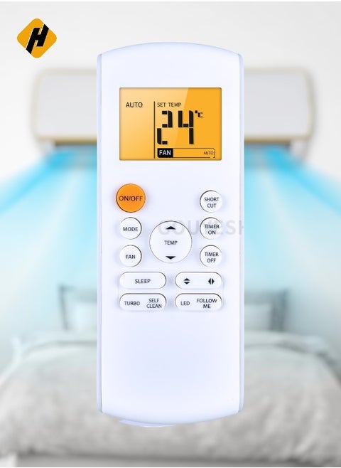 NEW Original Remote Control RG57A16/BGEF For Midea FRESH AC Air Conditioner RG57A2/BGEF Cool and heat with backlight