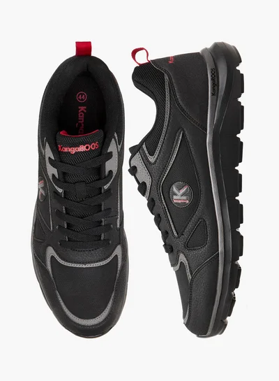 kangaROOS Men's Panelled Lace-Up Closure Sports Shoes