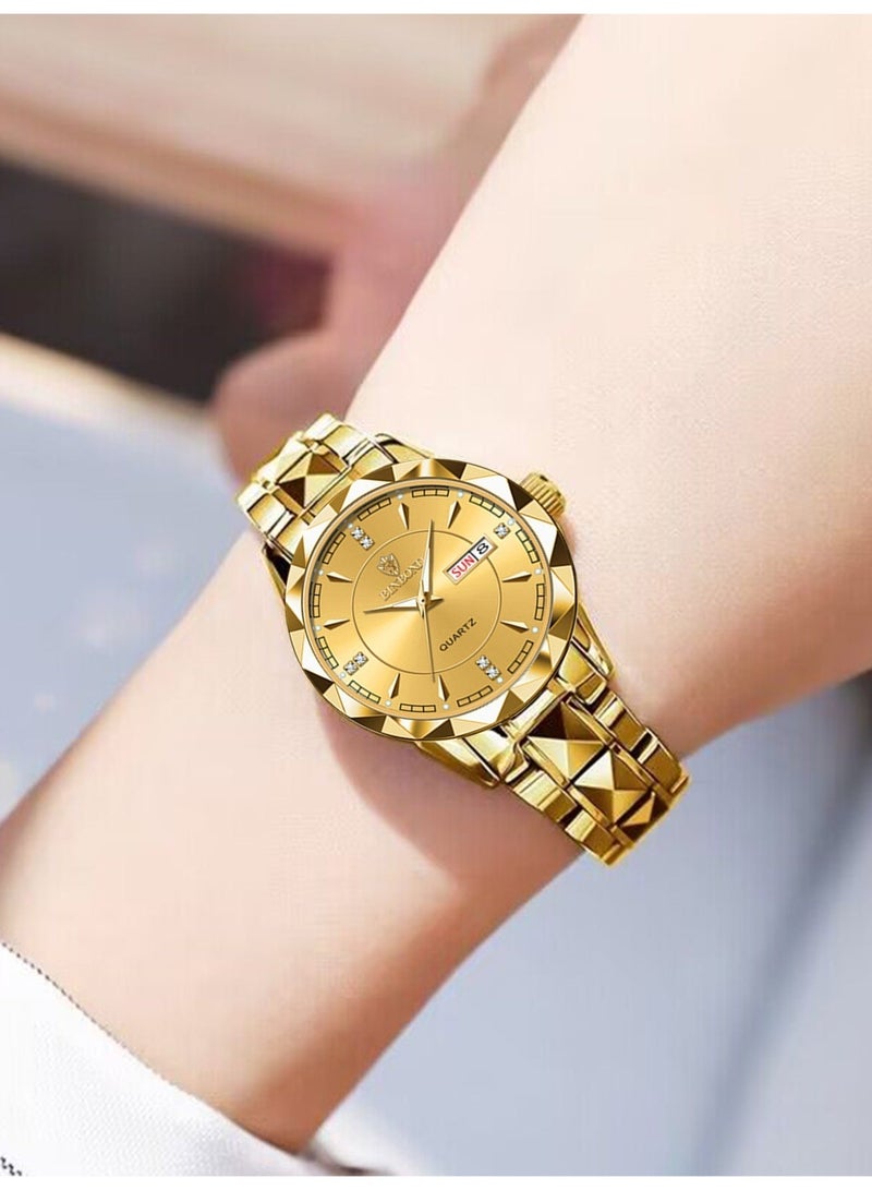 BINBOND Ladies Quartz Watches Top Brand Luxury Fashion Business Waterproof Week Date Clock Sport Womens Wristwatch - Image 2