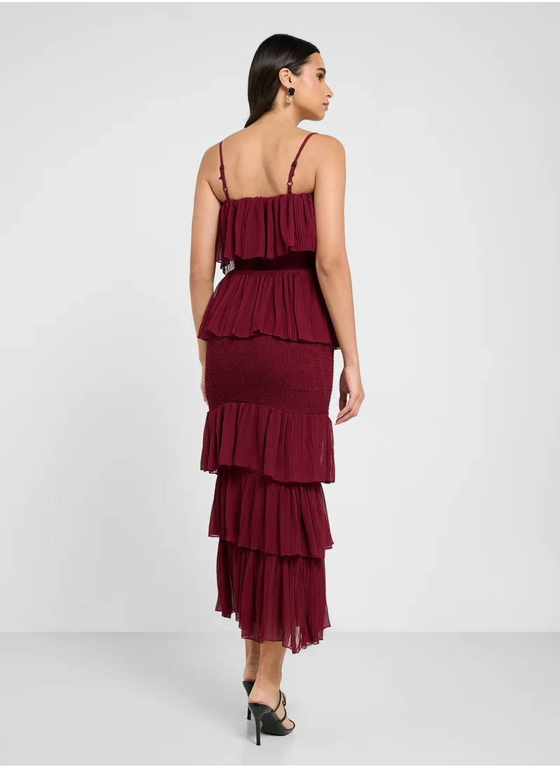 ايلا Strappy Layered Dress