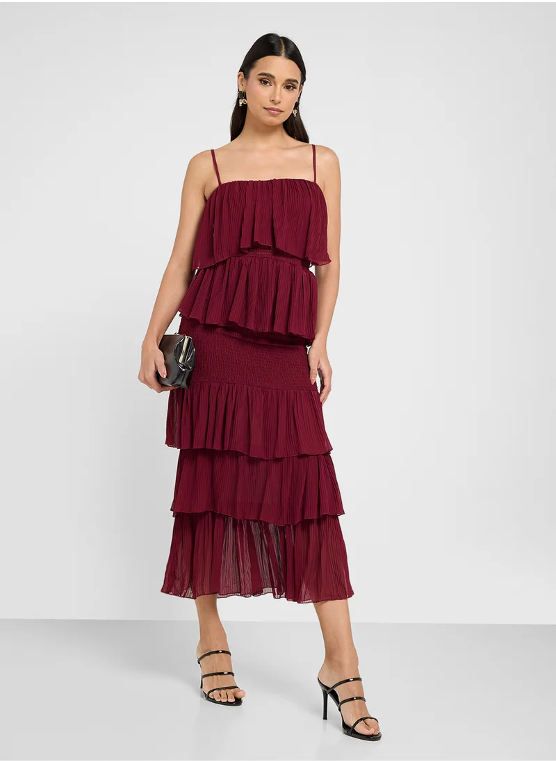 ايلا Strappy Layered Dress