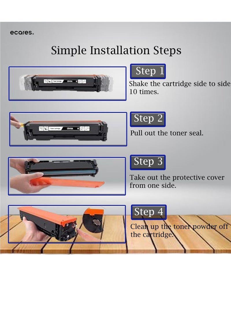 ECARES®305A Cartridge Compatible for HP 305A CE410A -for HP Laserjet Pro 400 Color M451dn M451nw M451dw MFP M475dw MFP M475dn Pro 300 MFP M375nw M351A (Black) - Image 4