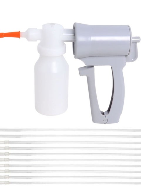 Manual Suction Device for Medical Use - Portable, High-Efficiency, Lightweight, Handheld, Ideal for Airway Clearance, Emergency Response, and First Aid, Easy to Use and Clean.