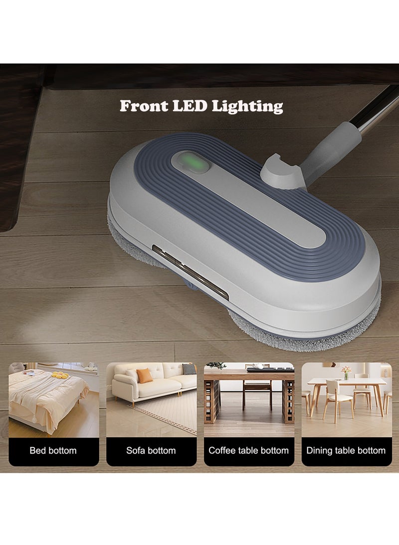 General Cordless Electric Mop, Electric Spin Mop with Water Sprayer & LED Headlights, Up to 50mins Working Time, 290ml Water Tank, with Adjustable Tube Self-Propelled Floor cleaner for Multi-Surface  - Image 2