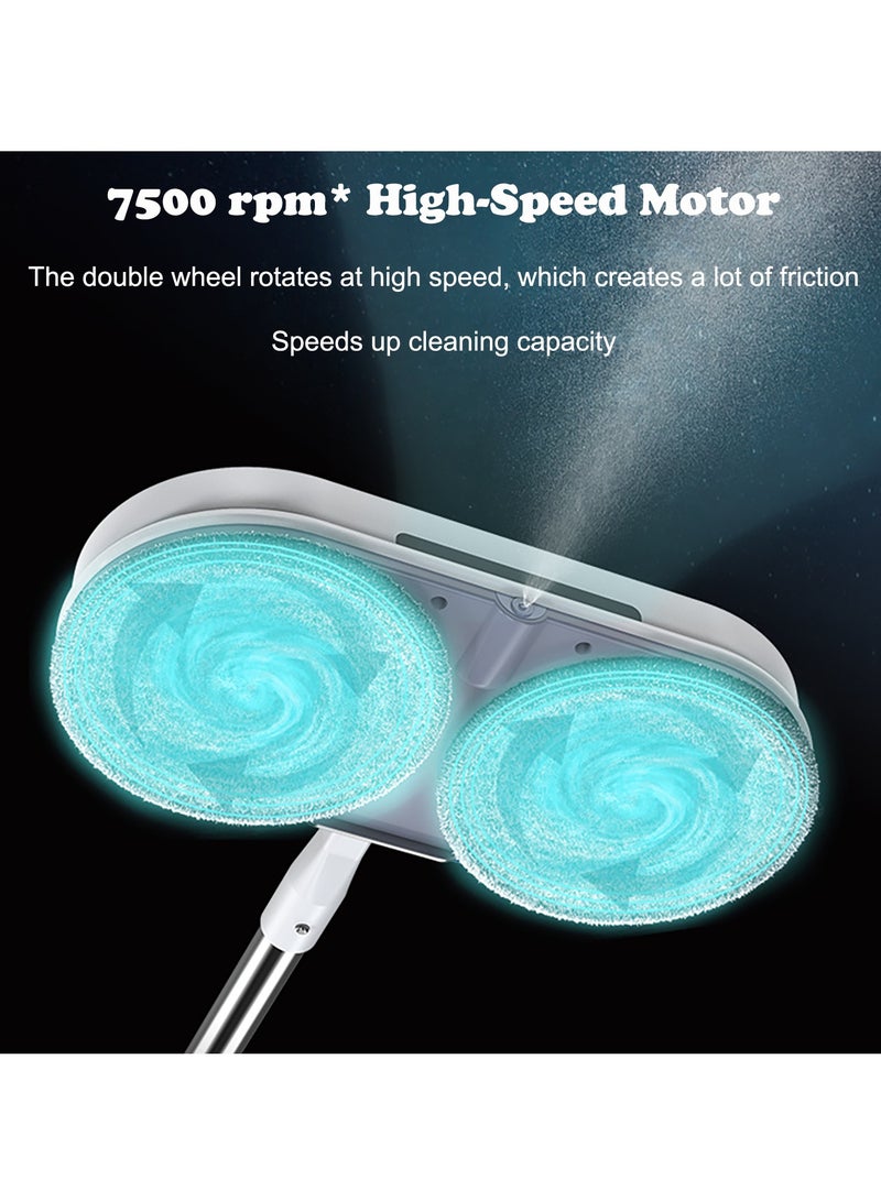 General Cordless Electric Mop, Electric Spin Mop with Water Sprayer & LED Headlights, Up to 50mins Working Time, 290ml Water Tank, with Adjustable Tube Self-Propelled Floor cleaner for Multi-Surface  - Image 3