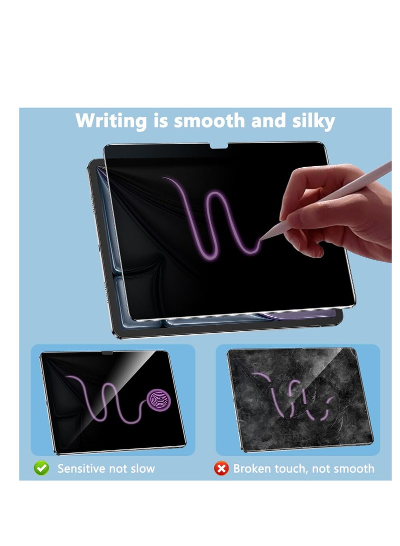 Privacy Screen Protector for iPad Air 11 Inch M2 M3 2024 2025/ iPad Air 6th Generation, Anti-Peeping, Anti-Scratch, Bubbles Free - Image 3