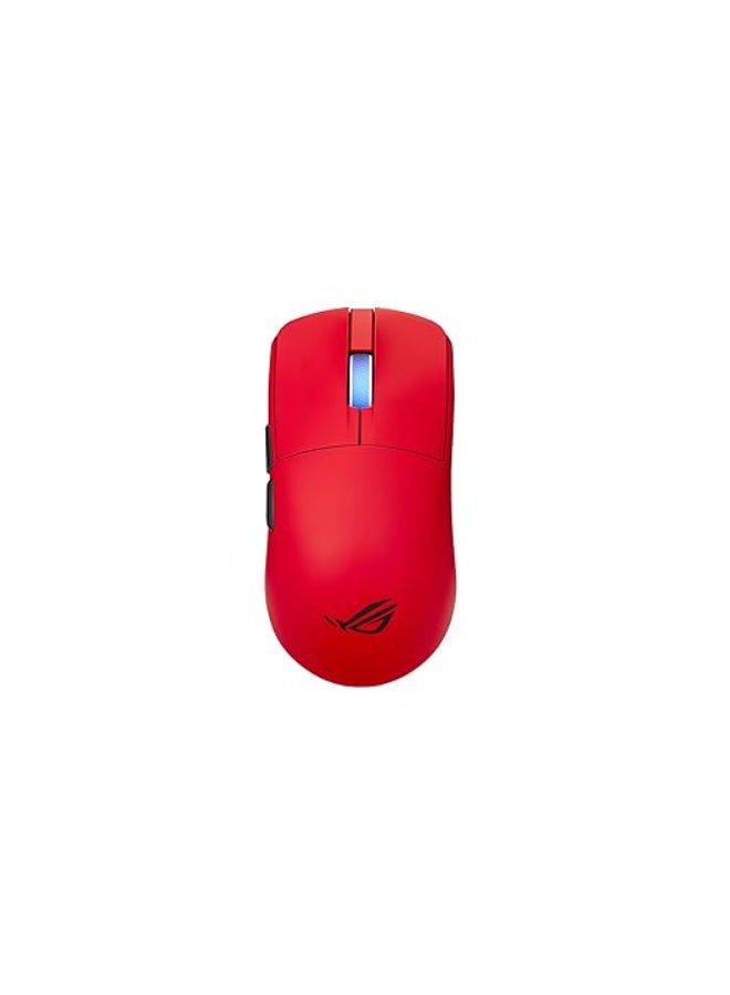 ASUS ROG Harpe II Ace Wireless Esports Gaming Mouse – Pro-Tested, Right-Handed, 48g Lightweight, Tri-Mode Connectivity, 42K DPI, 8K Polling, 101Hr Battery, Web-Based Tool, PC/Mac Support – Lava Red - Image 1