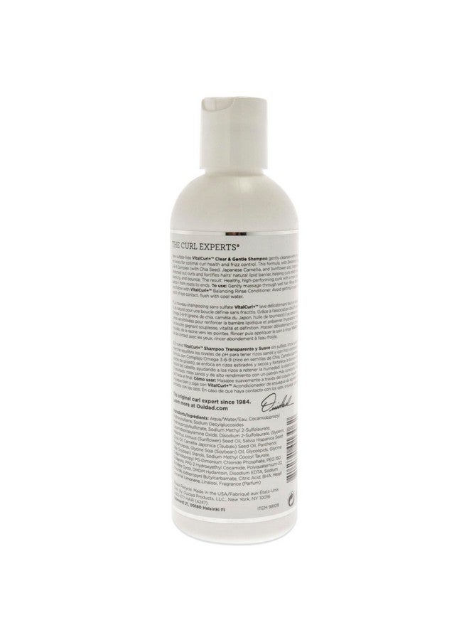 Ouidad VitalCurl+ Clear & Gentle Shampoo, 8.5 Fl Oz - Image 2