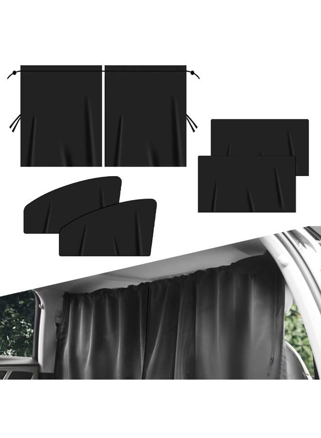 HHZL 5PCS Car Sun Shade Windshield for Light Blocking and Privacy, Window Screen Cover for Baby Car Accessories Interior for Sleeping Traveling Camping Helps Block UVA/UVB Rays Protection - Image 1