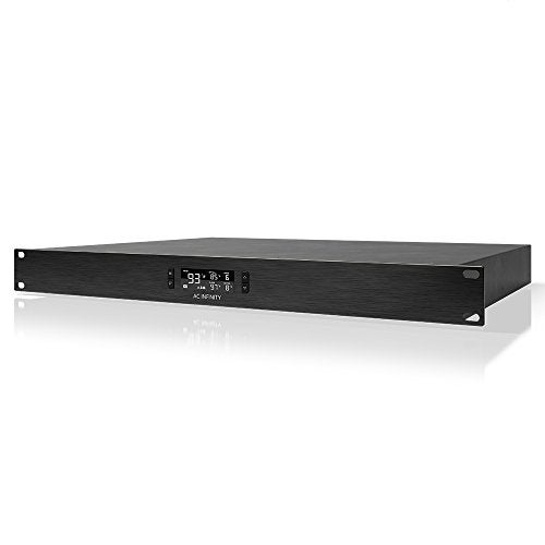 AC Infinity CLOUDPLATE T5, Rack Mount Fan 1U, Rear Exhaust Airflow, for Cooling AV, Home Theater, Network 19” Racks - Image 1