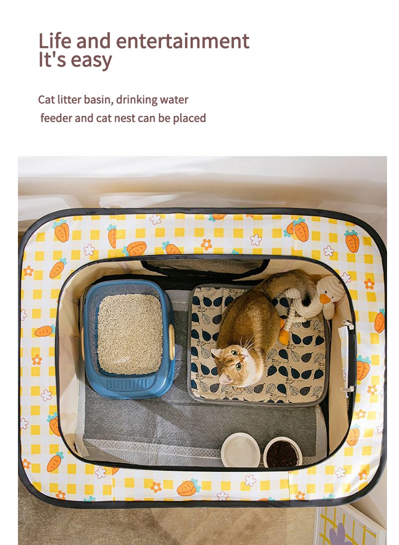 Kidle Pet Playpen Portable Puppy Tent Cat Kennel Cage House Bed - Image 4