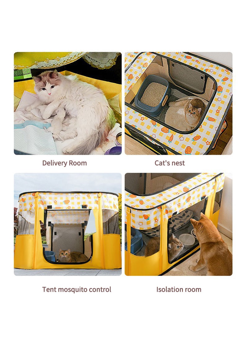 Kidle Pet Playpen Portable Puppy Tent Cat Kennel Cage House Bed - Image 2