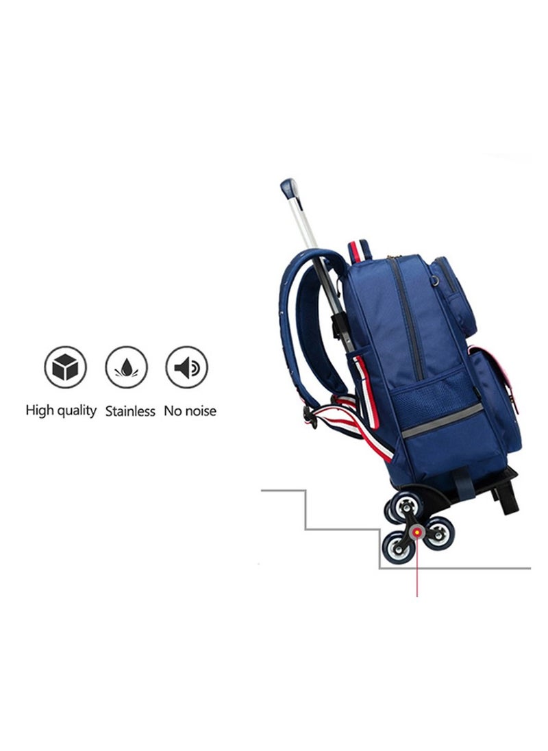 Eazy Kids - Eazy Kids Universal School Bag TROLLEY - Blue - Image 1
