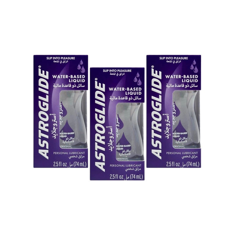 Premium Water-Based Personal Lubricant for Long-Lasting Smooth Comfort and Ease 3 packs