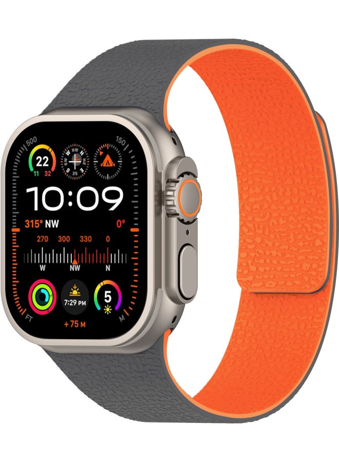 مناسب لساعة Apple Watch حزام ساعة سيليكون مغناطيسي مرصع بالحصى Iwatch78910
