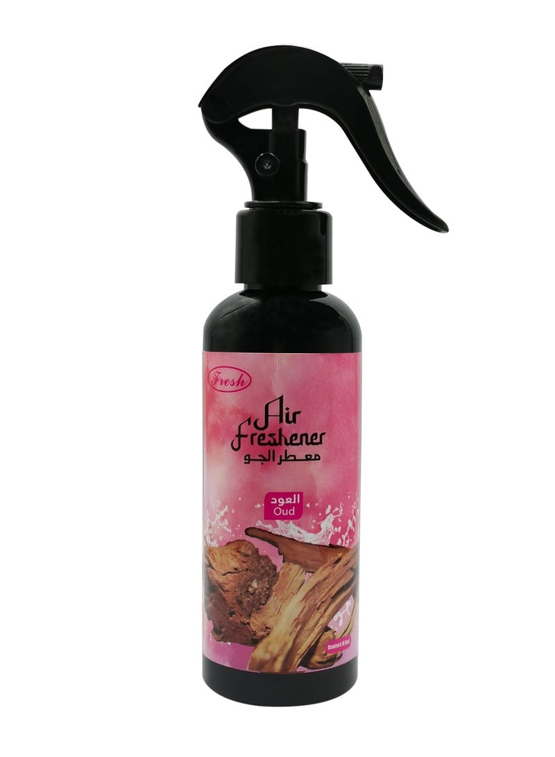 Generic Fresh OUD Air Freshener Spray 150ml - Fast Acting Freshness for Home, Car, and Fabrics - Multipurpose Use  - Image 1