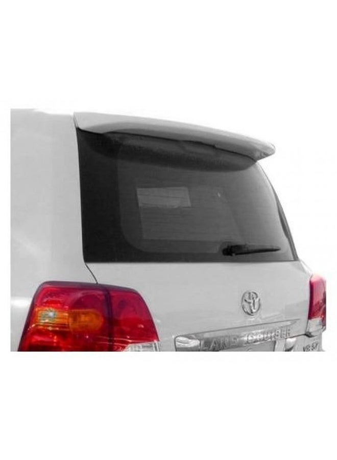 Generic Spoiler Toyota Landcruiser 2008 2009 2010 2011 2012 2013 2014 2015 white  - Image 2