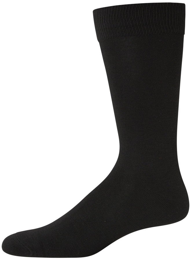 Van Heusen Men's Dress Socks - Lightweight Mid-Calf Crew Dress Socks (14 Packs), Size 6-12.5, Pure Black - Image 4